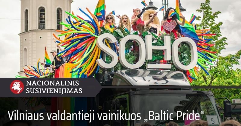 Almantas Stankūnas. Vilniaus valdantieji vainikuos Baltic Pride neomarksistine konferencija