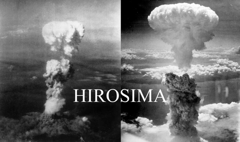 Japonijos miestas Hirosima mini 79-ąsias JAV kariaunos įvykdyto karo nusikaltimo ir nusikaltimo žmoniškumui - civilio miesto bombardavimo atomine bomba - metines