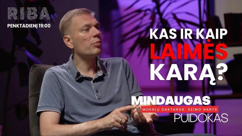 Mindaugas Puidokas laidoje 