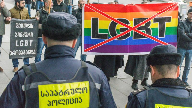 Gruzija priims įstatymą, draudžiantį LGBT propagandą