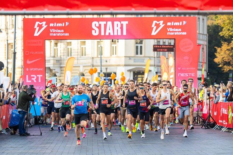 Vilniaus maratono dalyviai laimėjo ne tik 