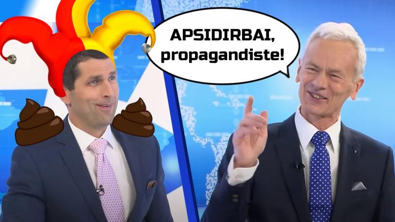 Ko išsigando TV3? Dingęs nevykėlio propagandisto – užsienio agento pokalbis su Eduardu Vaitkumi