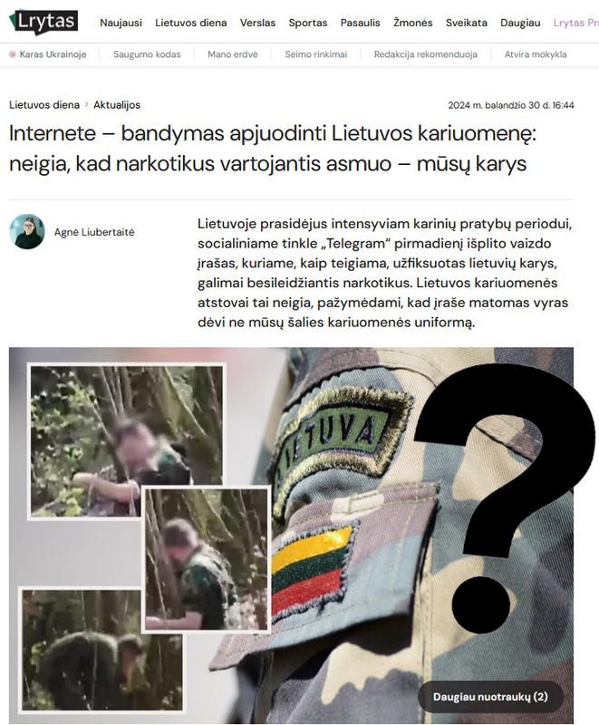 Narkomanija Lenkijos kariuomenėje