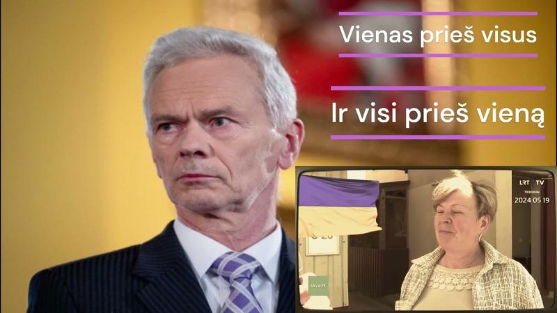 EDUARDAS VAITKUS • Visi prieš vieną – vienas prieš visus