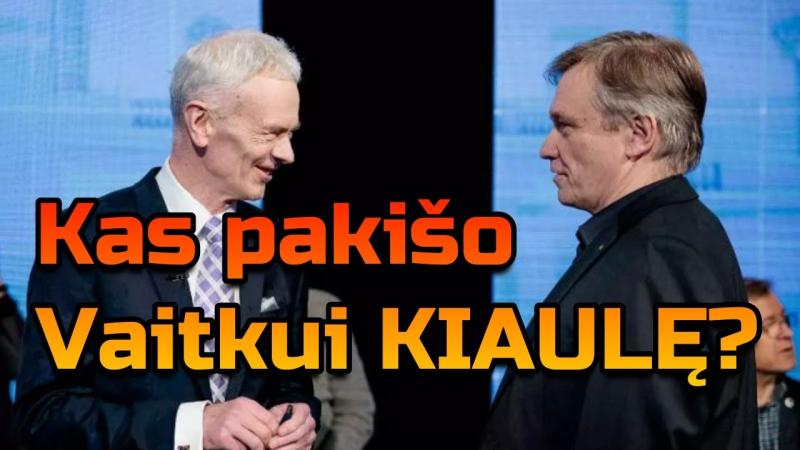 Kas pakišo Vaitkui KIAULĘ? • 2024 10 15 d.