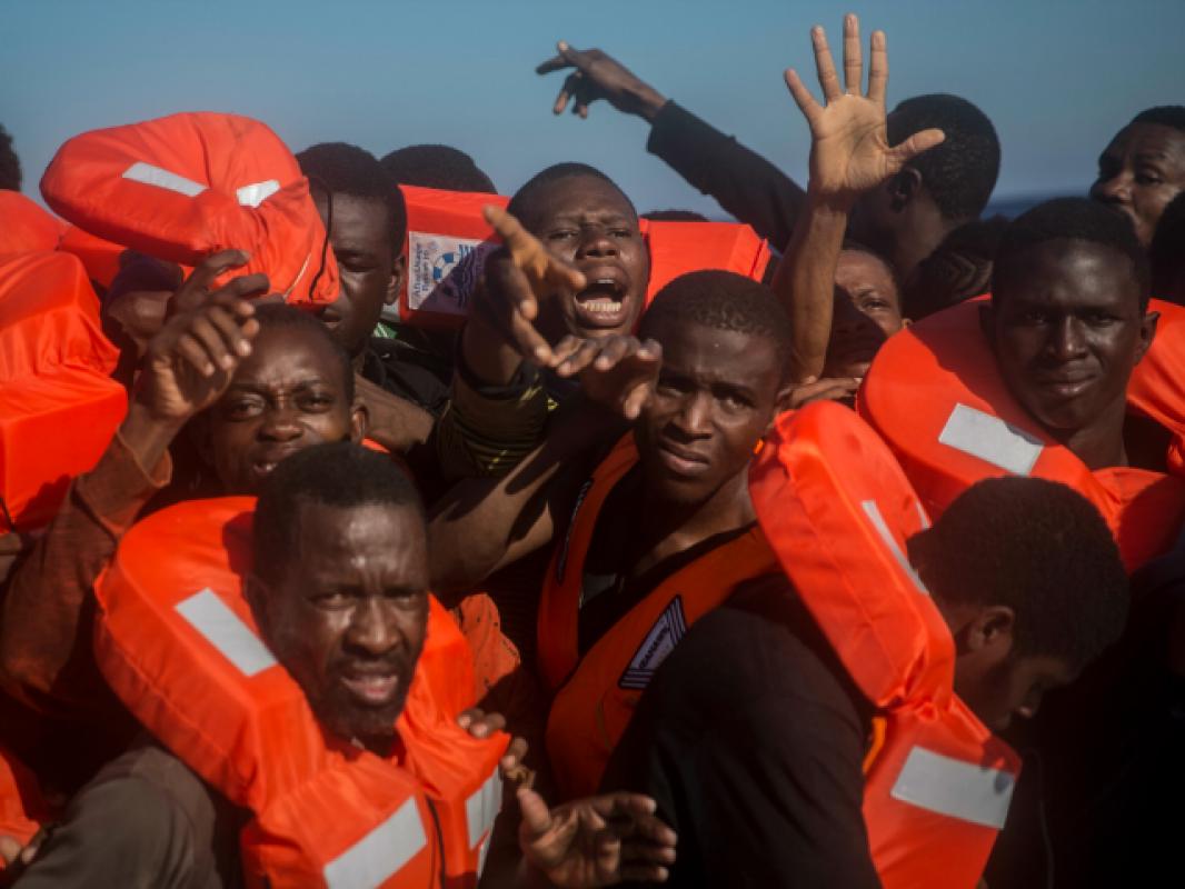 SNO ataskaita: tiktai 2,65 procentai migrantų Italijoje yra pabėgėliai