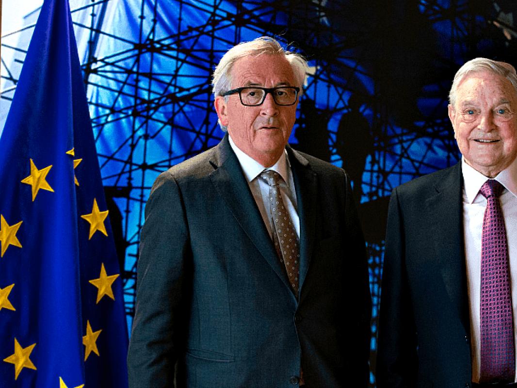 ES savo vadovu paskirs Sorošą ar šetoną? Junkerio metinė kalba ir Faradžo komentaras (video)