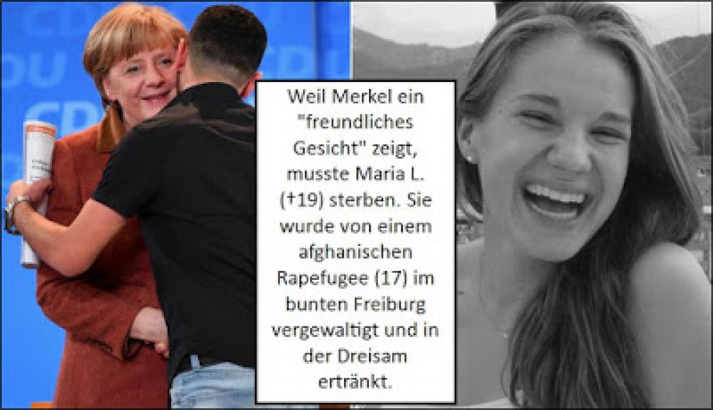 Studentės medikės žudiko teismas Vokietijoje, „pabėgėlių“ integracija jau sukelia vietos gyventojų fizinį pasipriešinimą