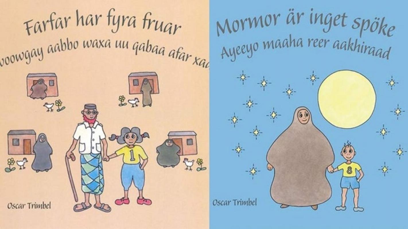 Švedija išsigimė ir išprotėjo: išleista knyga vaikams apie barzdotą islamistą ir keturias jo žmonas