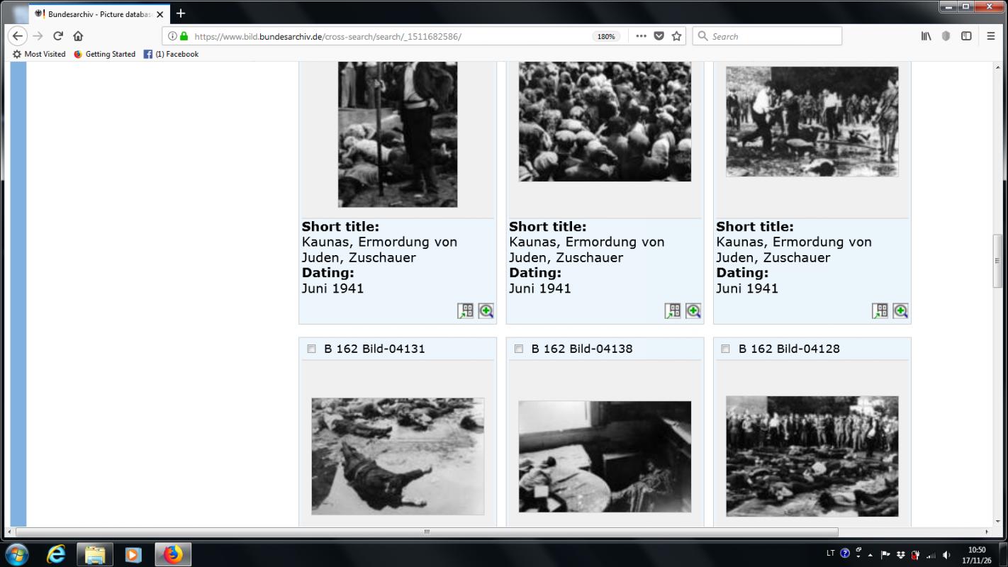 Kaip susirasti dokumentines fotografijas apie žydų žudynes Vokietijos archyve