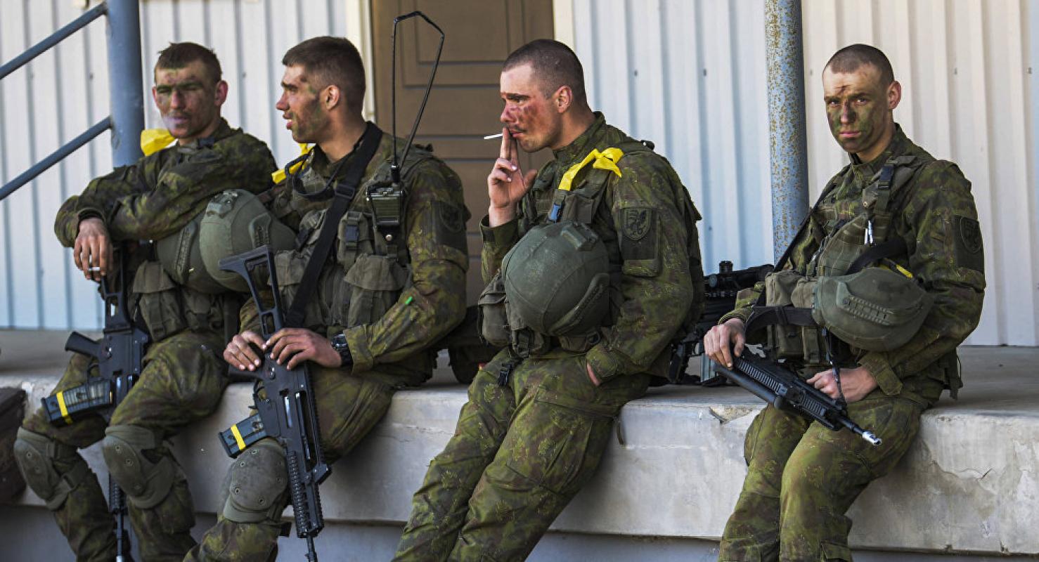 NATO kariai generuoja baimę ir smurtą Baltijos šalyse