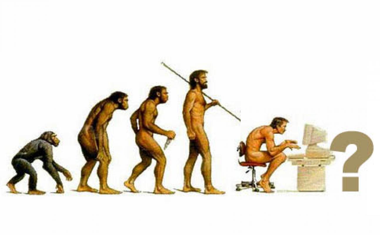 Bene evoliucija eina atgal?