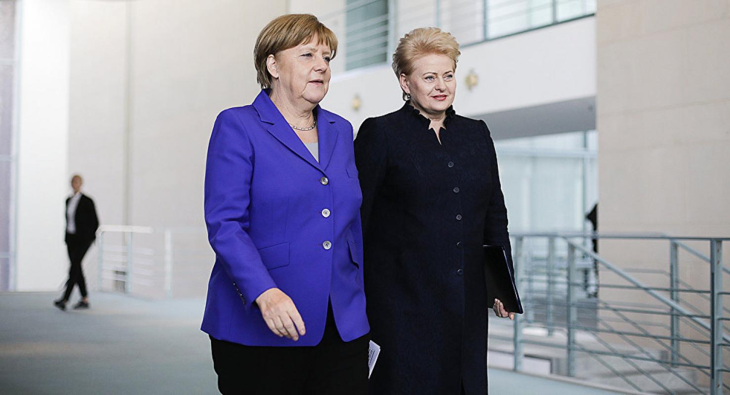 Grybauskaitė pasitraukia — Merkel pasilieka