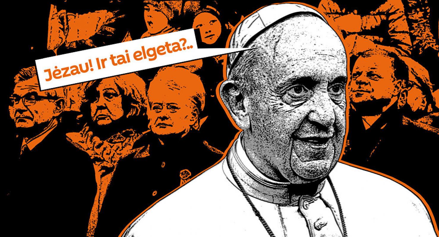 Vilnius ruošiasi pasitikti popiežių