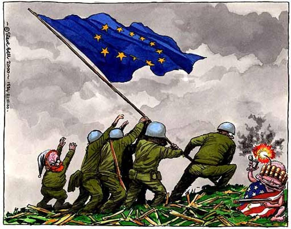 Bus formuojama bendra ES kariuomenė?