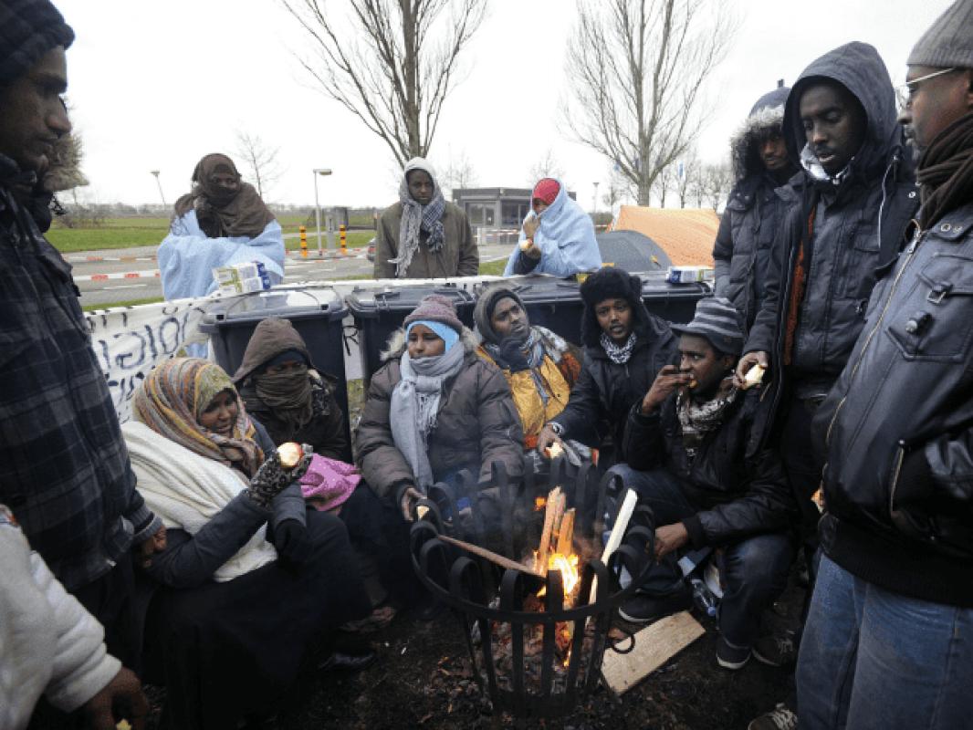 Olandija: 85% pabėgėlių – bedarbiai