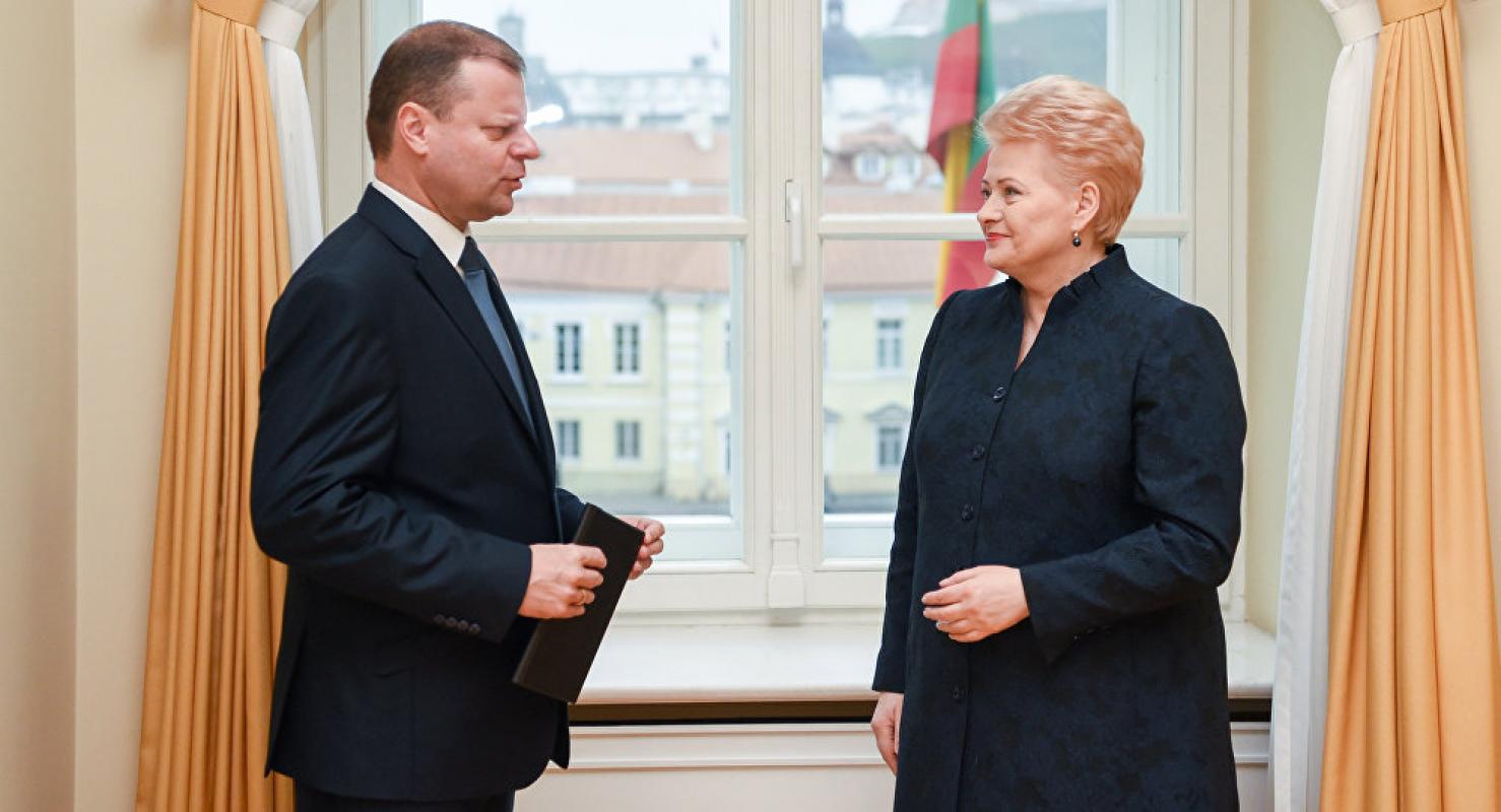Kodėl pagrindinis Grybauskaitės principas politikoje neveikia su Skverneliu