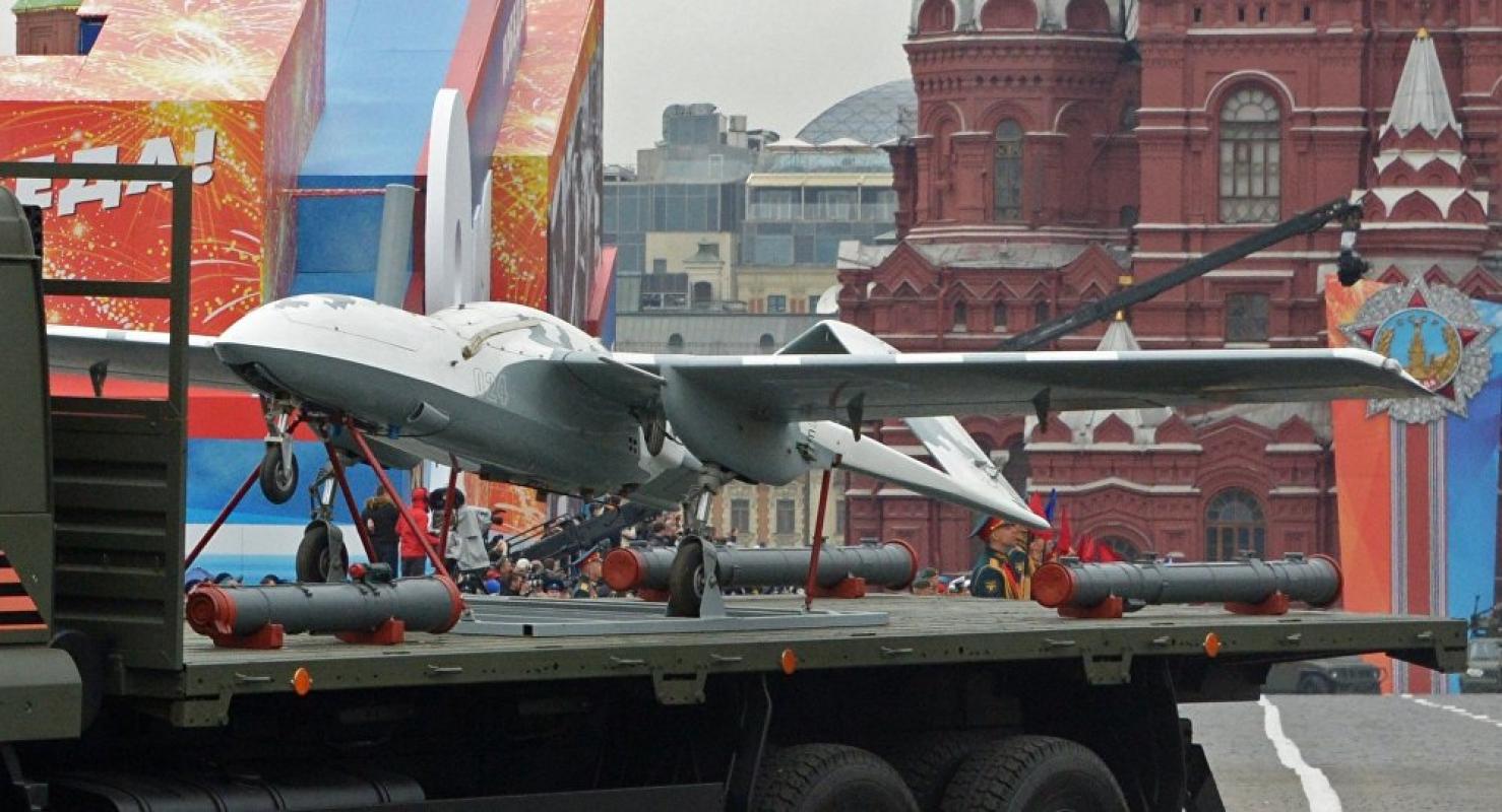 Rusija parodė žvalgybinio bepiločio orlaivio 