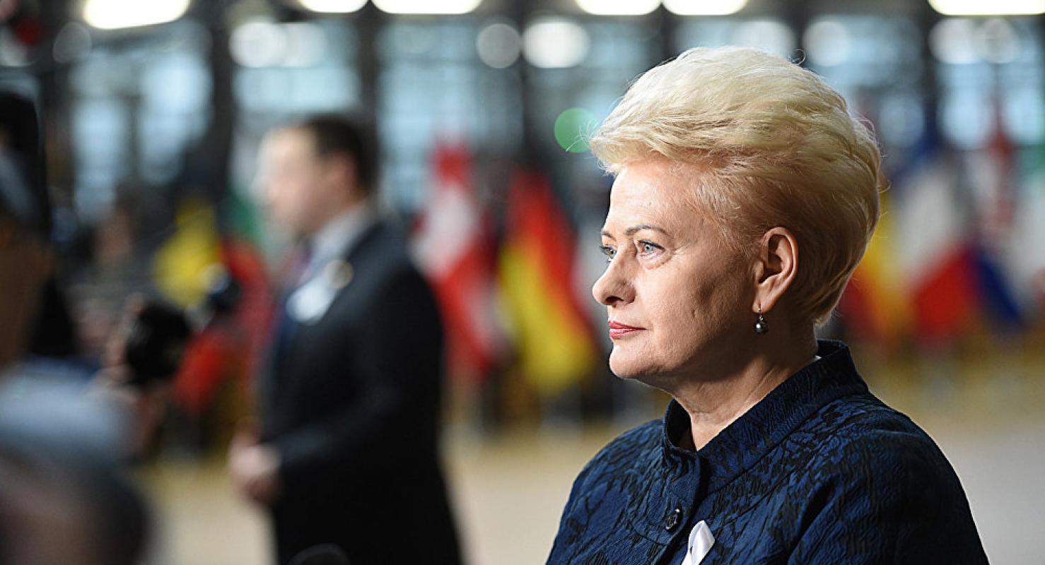 Lietuvos prezidentės reitingas žlugo skandalo dėl susirašinėjimo fone