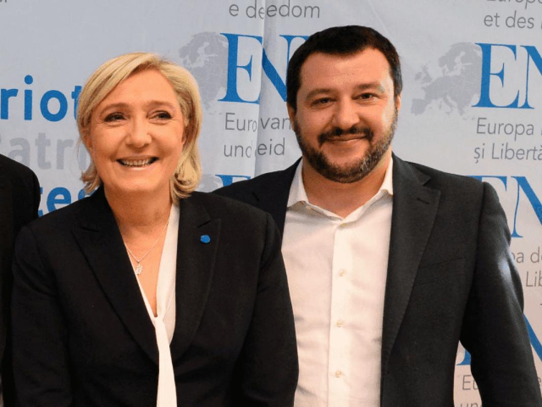 Migrantai toliau plūsta į Europą. Marin Le Pen sveikina Italijos ketinimus deportuoti pusę milijono nelegalų