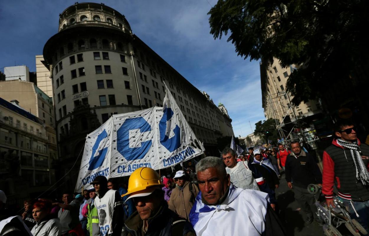 Vienadienis streikas Argentinoje: kova ar imitacija?