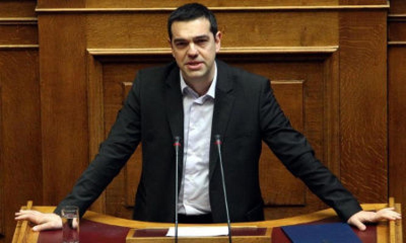 Aleksis Tsipras pavadino Vakarų sankcijas prieš Rusiją „keliu į niekur“
